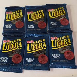 1992-93 Fleer Ultra NHL Hockey Series 1 Hobby Pack NEW SEALED